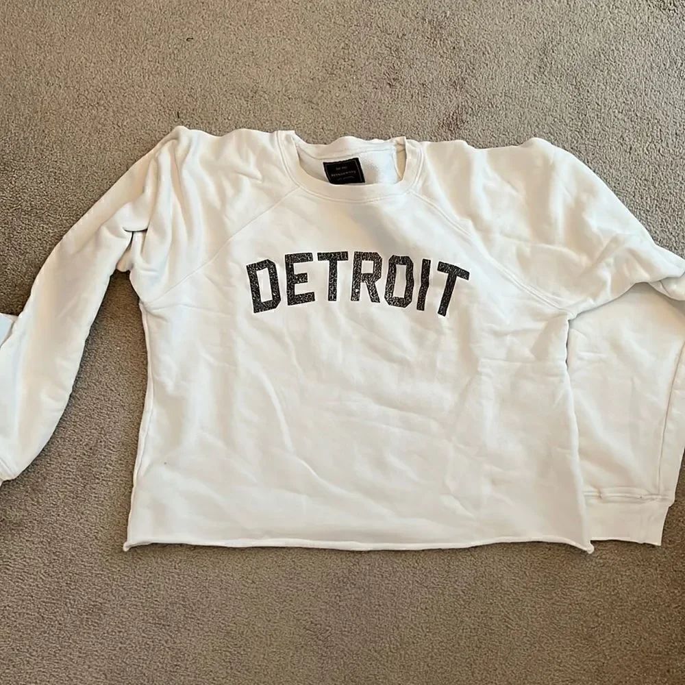 Detroit Retro Brand Sweatshirt Small 